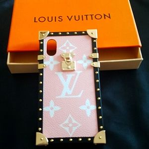 Iphone x/xs pink case trunk style